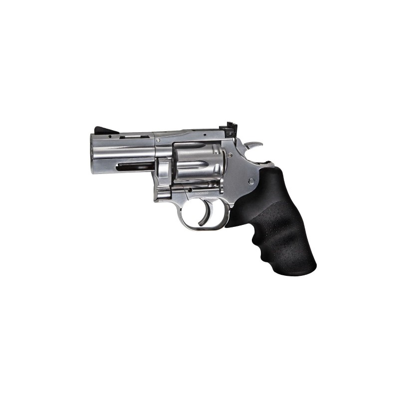 revolver gnb dan wesson dw715 2.5 silver 4.5 co2- bbs